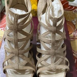 Rangoni Beige Strappy Heels